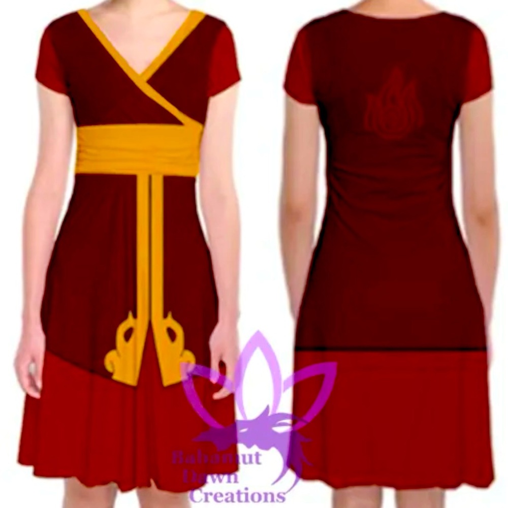 Avatar the Last Airbender Princess Zuko Cosplay Dress